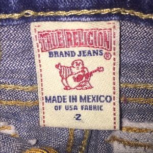 Girls true religion jeans.